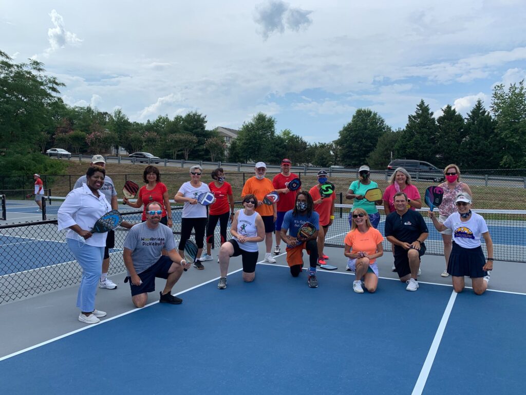 Constituents ready to play Pickball with Supervisor Bailey