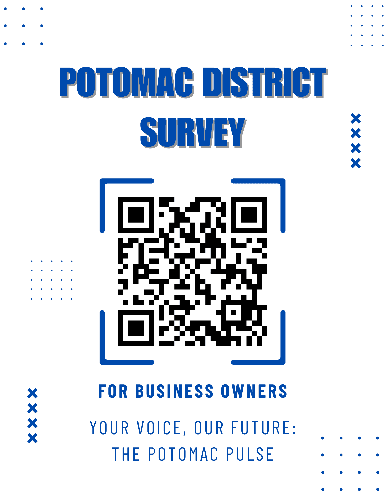 Potomac District survey for the businesses 092025