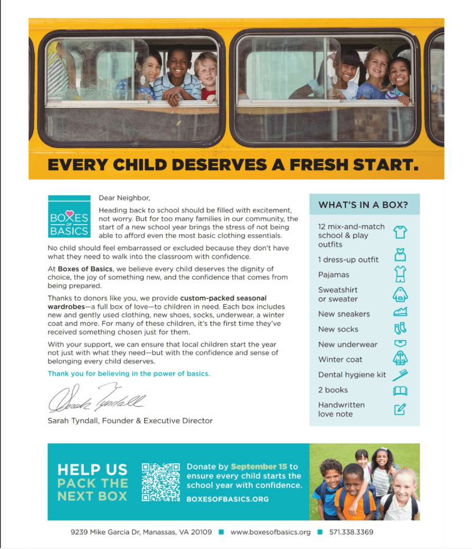 Help Us Pack the Next Box - Boxes of Basics